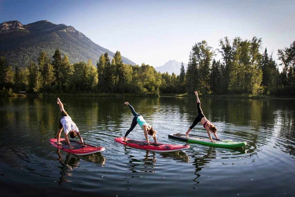 Find stillness on emerald waters